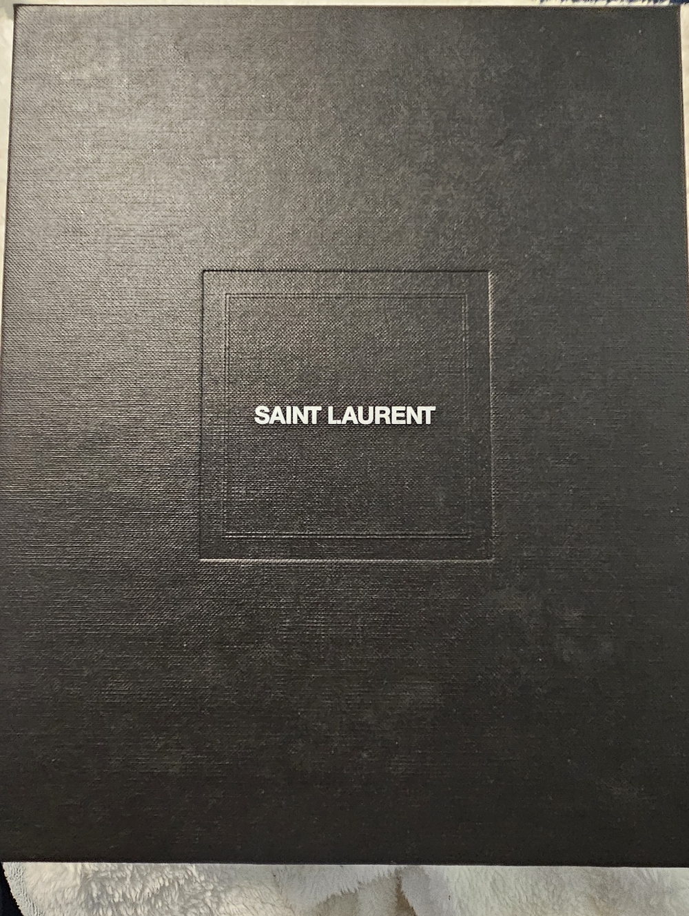 Saint Laurent Manhattan Canvas and Leather Mini Crossbody Bag. - Picture 2 of 16